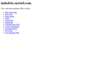 Tablet Screenshot of dsbl.org